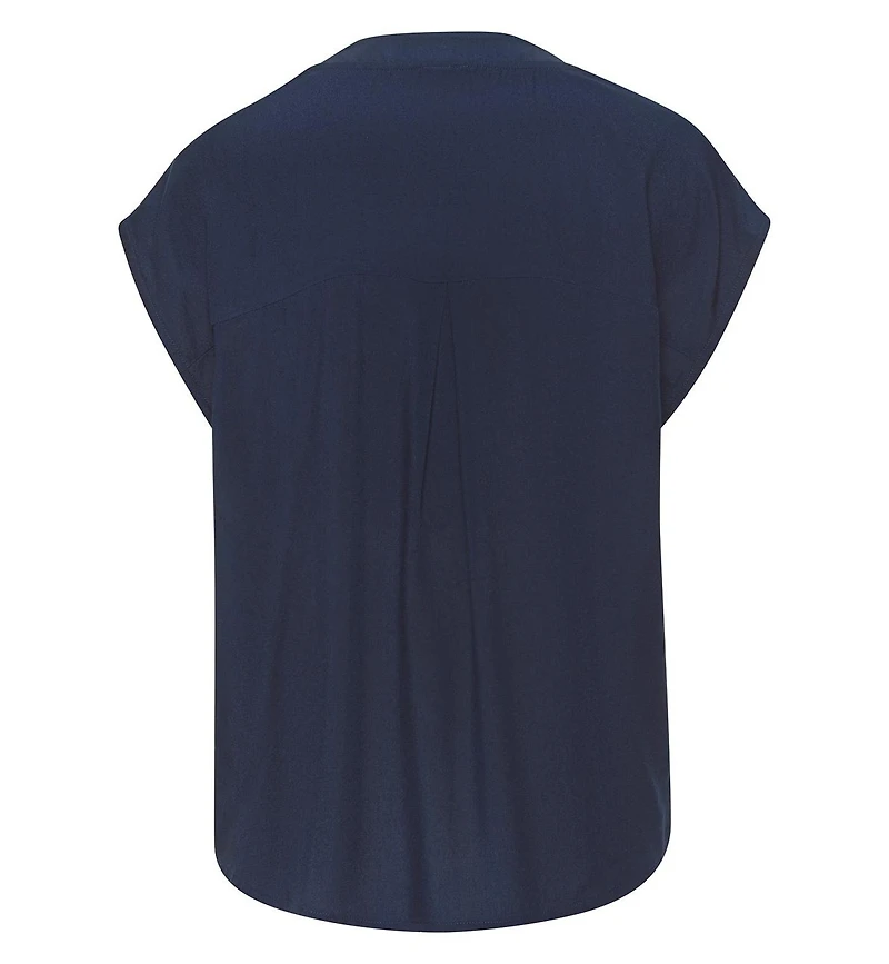 Lascana Women's Button Detail Blouse Shirt