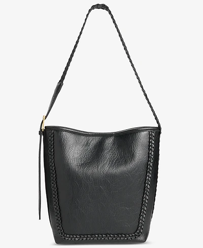 Style & Co Braided-Edge Soft Bucket Bag, Macy's Exclusive