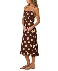 O'Neill Women's Jorgie Camila Adjustable-Strap Midi Dress