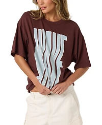 O'Neill Women's Oversized Graphic Cotton T-Shirt