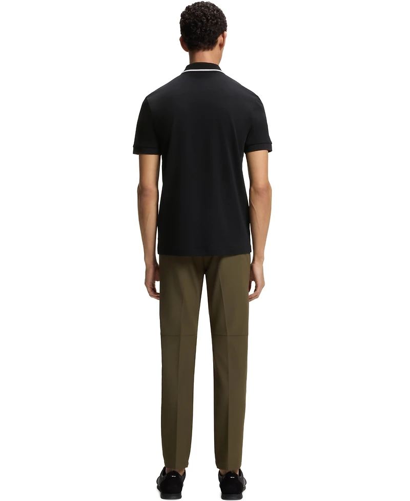 Boss by Hugo Men's Interlock Cotton Paddy Slim-Fit Polo Shirt