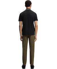 Boss by Hugo Men's Interlock Cotton Paddy Slim-Fit Polo Shirt