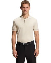 Boss by Hugo Boss Men's Interlock Cotton Paddy Slim-Fit Polo Shirt