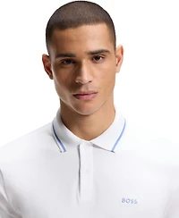 Boss by Hugo Men's Interlock Cotton Paddy Slim-Fit Polo Shirt