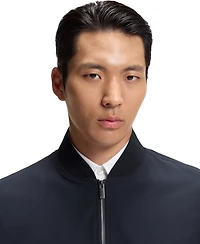Boss by Hugo Men's Micro-Patterned Stretch Slim-Fit Jacket
