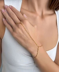 Adornia Tarnish Resistant Gold Singapore Handchain
