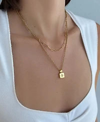 Adornia Gold-Plated Set of 2 Necklace
