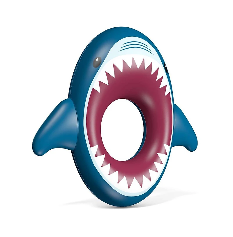 Aofar Inflatable Shark Pool Float Ride On Raft for Adults Kids