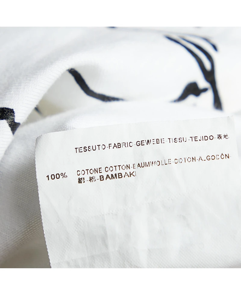 Pre-Owned Balenciaga Women's Abstract Print Cotton Crewneck T-Shirt