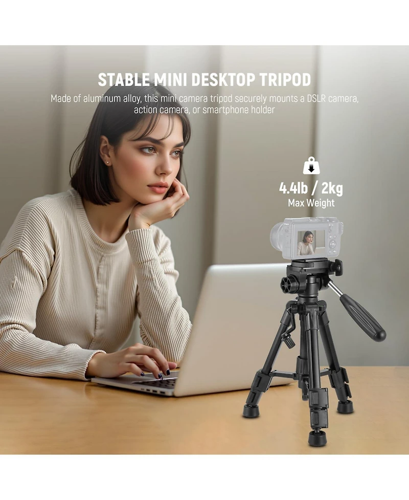 Neewer TP02 Camera Tripod with 13.2lb