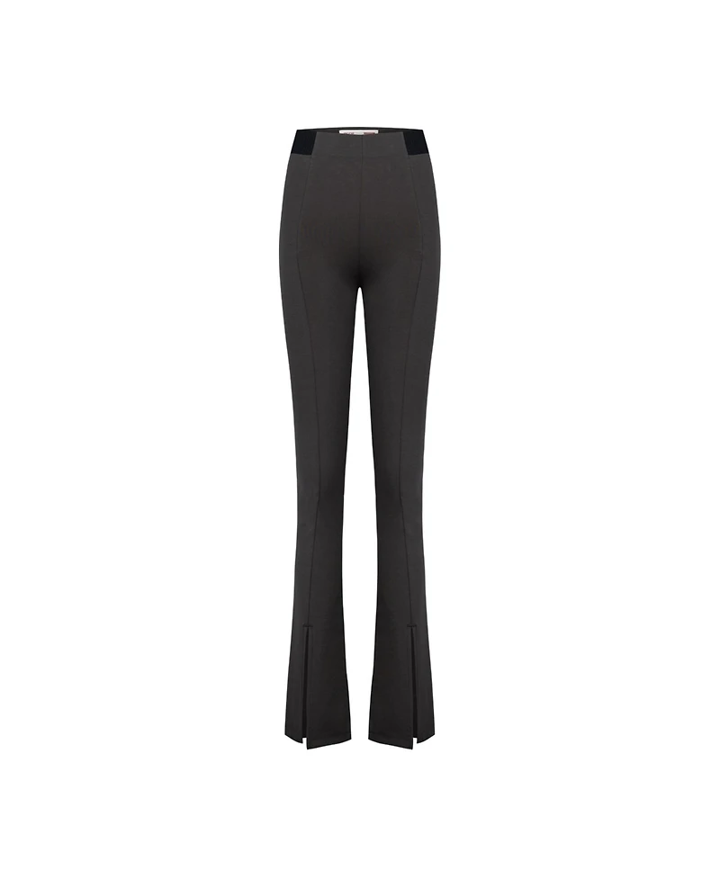 Pcfg Women's Cotton Blend Stretch Flare Leggings