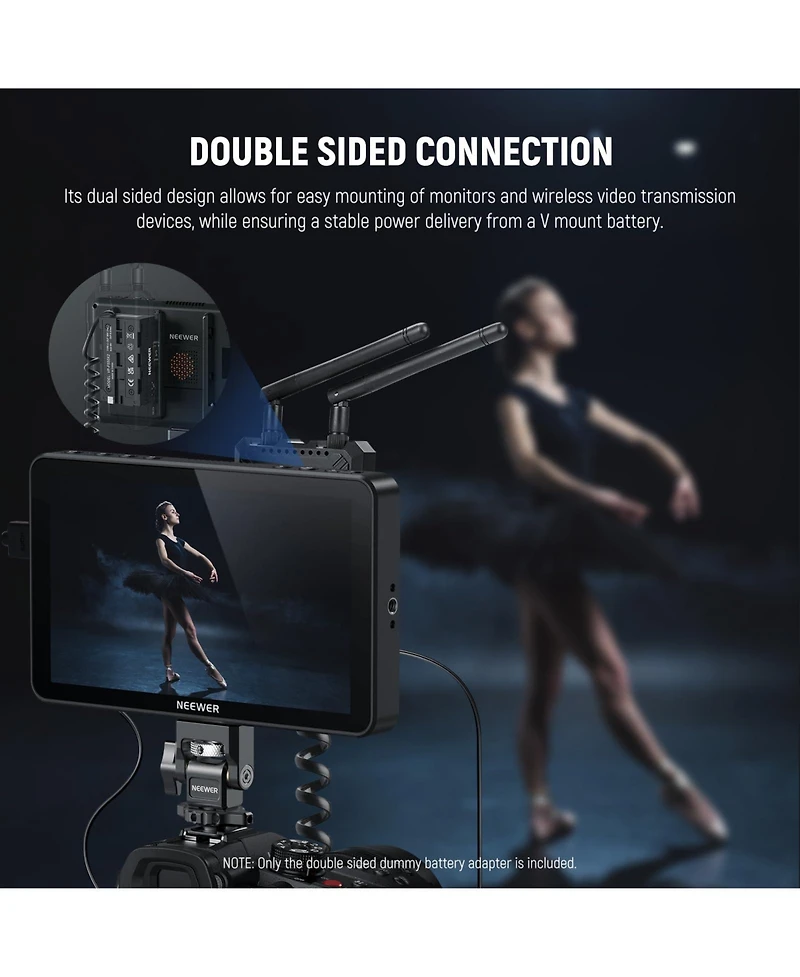Neewer Vp-F550X2 Camera Battery and Charging Accessory with Usb C for select Sony Np-f-series devices