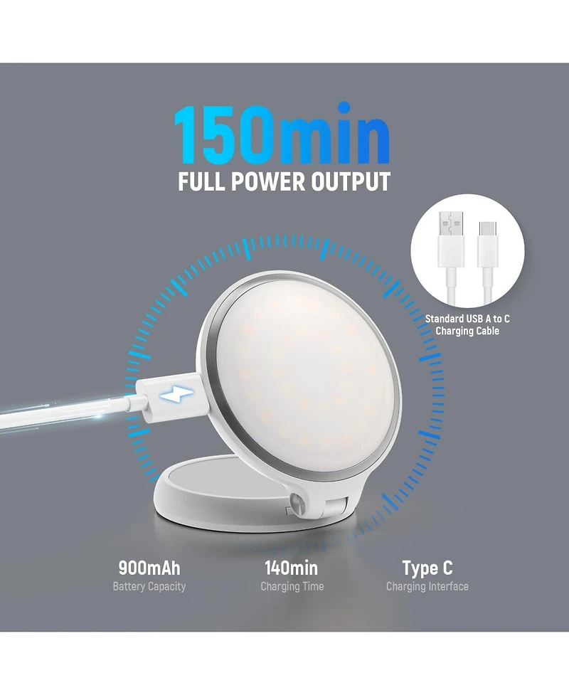 Neewer NL48R Led Video Light with 900mAh, CRI95 for select iPhone models