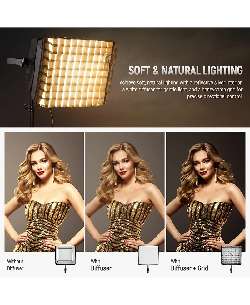 Neewer NS6S Softbox with 15.4", Rgb