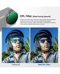 Neewer FLA01 Camera Lens Accessory with ND8, Cpl for select Dji Osmo Action models