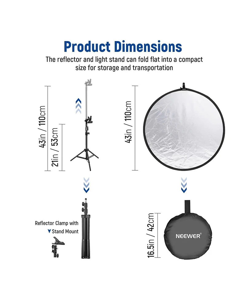 Neewer Camera and Photo Accessory with 110cm