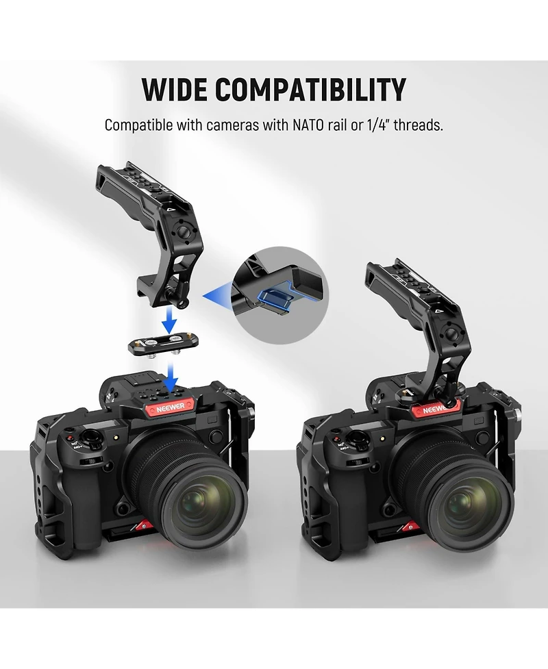 Neewer CA008 Camera Mounting Accessory for SmallRig Camera Cage Video Rig