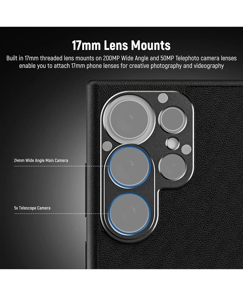 Neewer S24 Camera Lens Accessory for MagSafe Charging Samsung Galaxy S24 Ultra