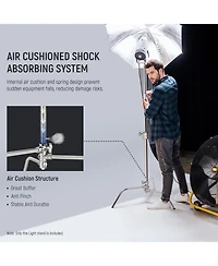 Neewer Photography Light Stand with 10.8ft, 330cm, 4.2ft