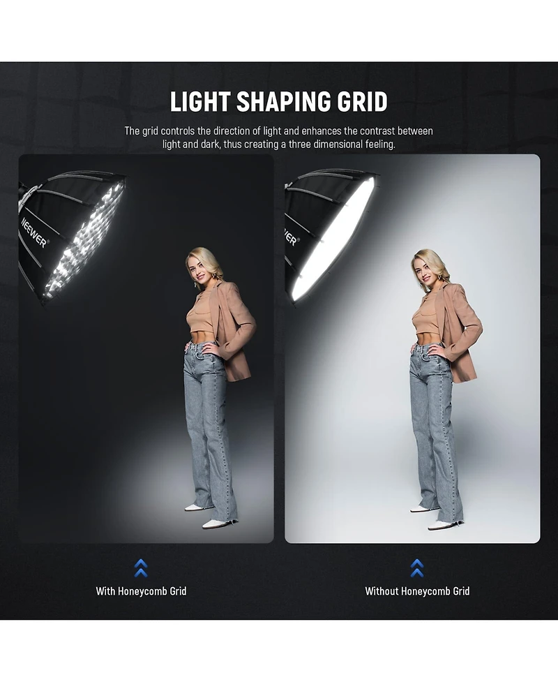Neewer NS6P Softbox with 65 cm for Godox