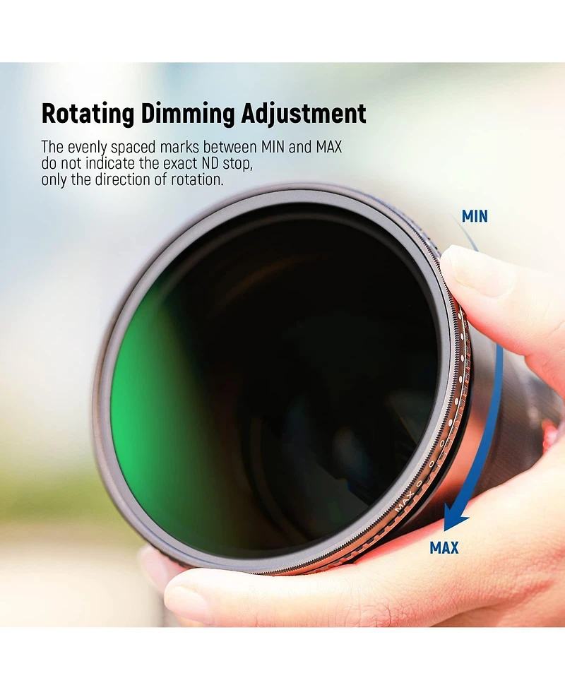 Neewer ND3-ND1000 Camera Lens Accessory with ND3, ND1000