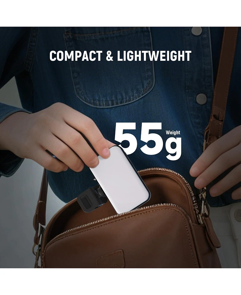 Neewer N8 Led Video Light with 54 LEDs, 650mAh, CRI88 for select iPhone models