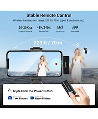 Neewer KM23C Microphone with 1x, 4X for select iPhone and Android mobile devices
