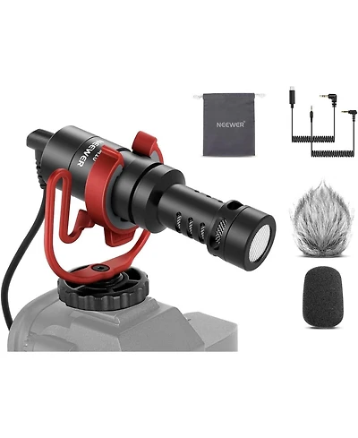 Neewer VM10 Microphone with Usb C for select Canon, Nikon and Sony cameras