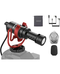 Neewer VM10 Microphone with Usb C for select Canon, Nikon and Sony cameras