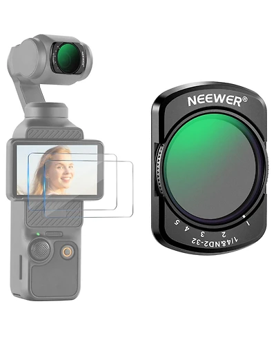 Neewer ND2-32 Camera Lens Accessory with ND2-32 for Dji Osmo Pocket 4 Pocket 3 Creator Combo