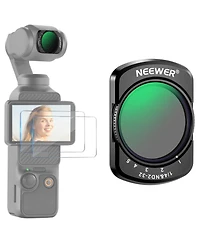 Neewer ND2-32 Camera Lens Accessory with ND2-32 for Dji Osmo Pocket 4 Pocket 3 Creator Combo