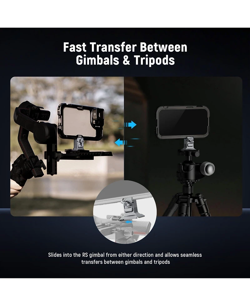 Neewer PA124 Camera Tripod for select iPhone models