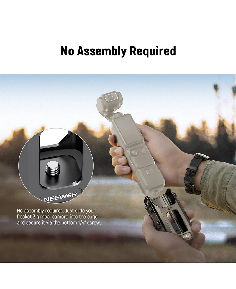 Neewer AC029 Camera Mounting Accessory for Dji Osmo Pocket 3