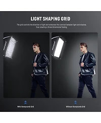 Neewer NS15S Softbox with 15.7" for Godox Aputure 120d Continuous Video Lights Q4 Studio