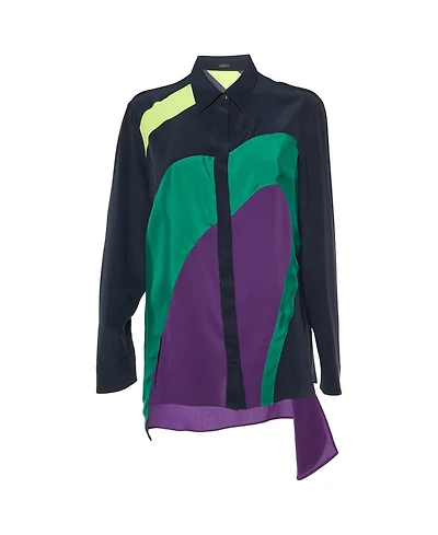 Pre-Owned Versace Women's Silk Top
