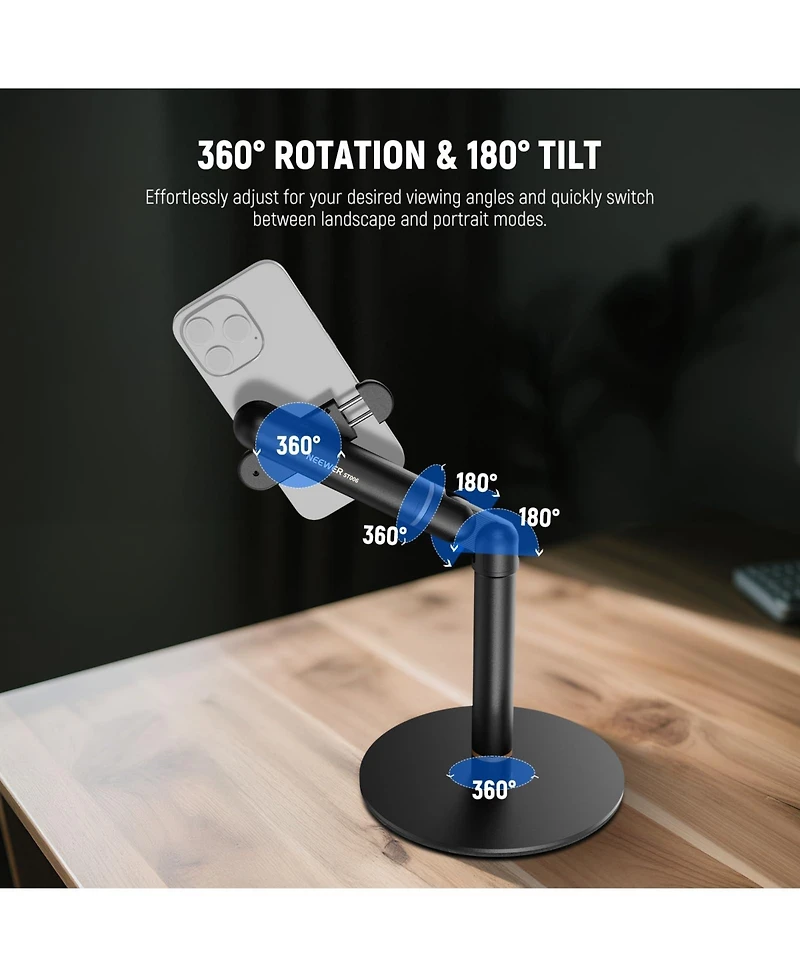 Neewer ST006 Camera Mounting Accessory for select iPhone and Android mobile devices
