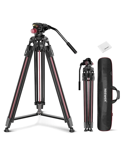 Neewer LL38 Camera Tripod with 17.6lb for select Canon, Nikon and Sony cameras