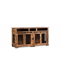 homfan 71 Double Dog Crate Furniture with Divider and 3 Drawers Extra Large Wooden Pet Kennel