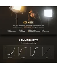 Neewer AP100C Led Video Light with 105W, 1200 LEDs, 31500Lux