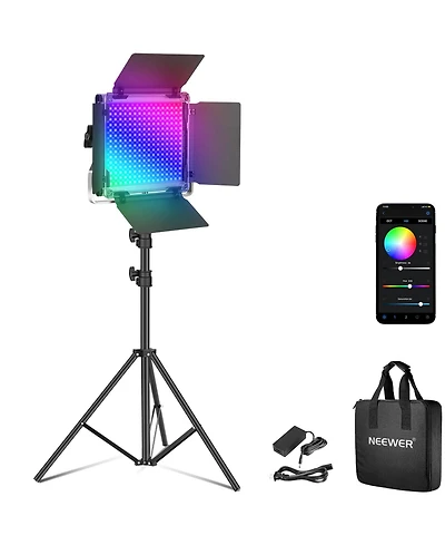 Neewer RGB660 Camera Tripod with 50W, 5600K, CRI97