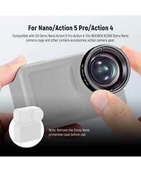 Neewer Ls-68 Camera and Photo Accessory with 4cm, 2X for Dji Osmo Nano/Action 5 Pro/Action 4