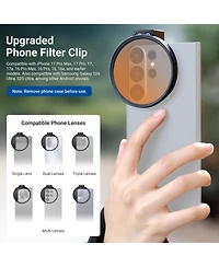 Neewer ND32 Camera Lens Accessory with Cpl, ND32 for select iPhone and Android mobile devices