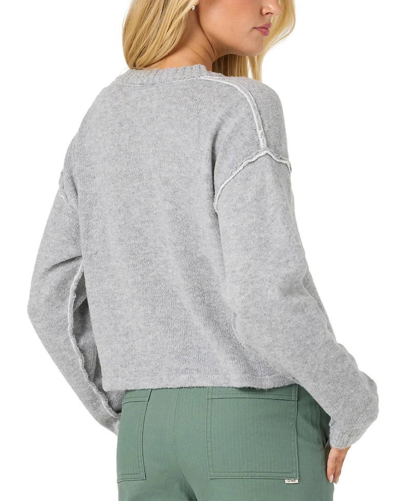 O'Neill Women's Button-Front Long-Sleeve Sweater Cardigan