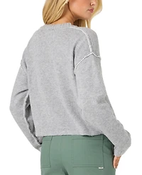 O'Neill Women's Button-Front Long-Sleeve Sweater Cardigan