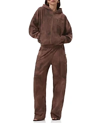 Afrm Women's Cameron Long-Sleeve Front-Zipper Hoodie