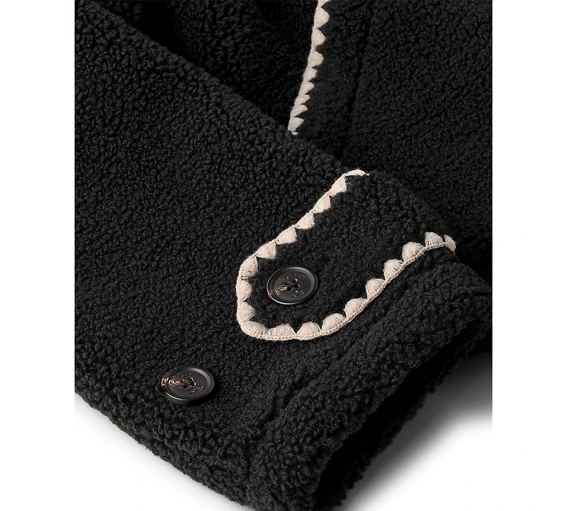 Ugg Women's Nikia Relaxed-Fit Collared Neck Jacket