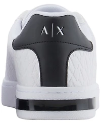 A|X Armani Exchange Men's London Saffiano Sneakers