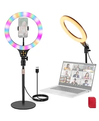 Neewer N37 Ring Light with 10W, CRI85, Rgb for select iPhone models