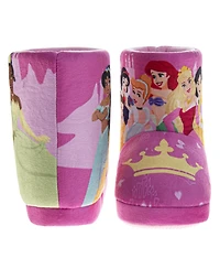 Disney Toddler (size 5-6 to 11-12 )Princess Belle Booties Warm, Fluffy, House Slippers