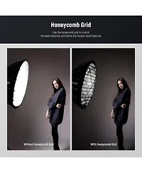 Neewer CB60 Softbox with 33inch, 85cm, Rgb for Aputure 120d Light Dome Godox sl60w Rgb